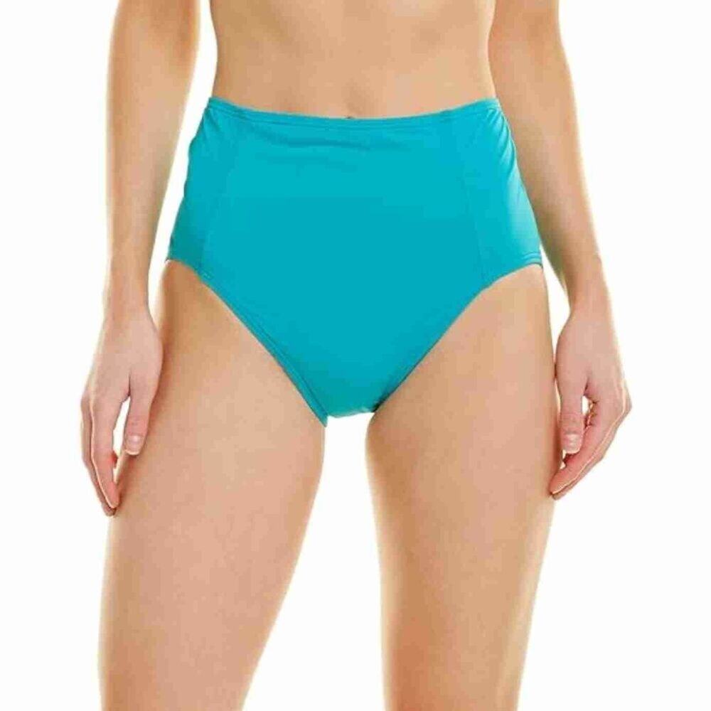 Coco Contours Blue Princess Full Bottom Swimwear Size Large